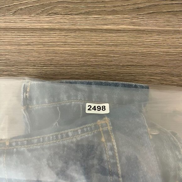 Vtg Gymboree Embroidered Denim Jean Overalls Girl XS 1-2 Years Rainbow Tag - Picture 11 of 11